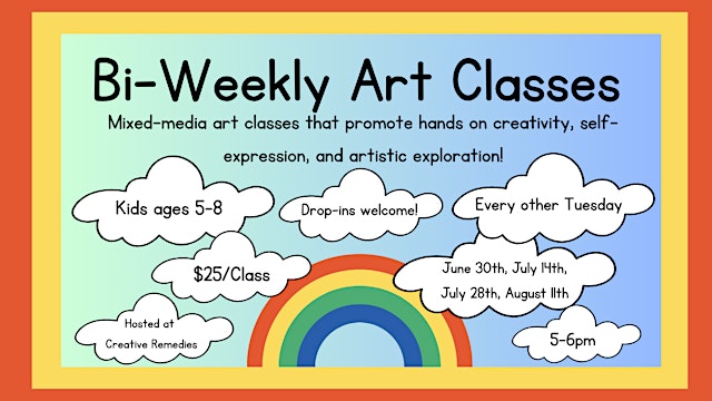 Image principale de Bi-Weekly Art Classes! (7/14)