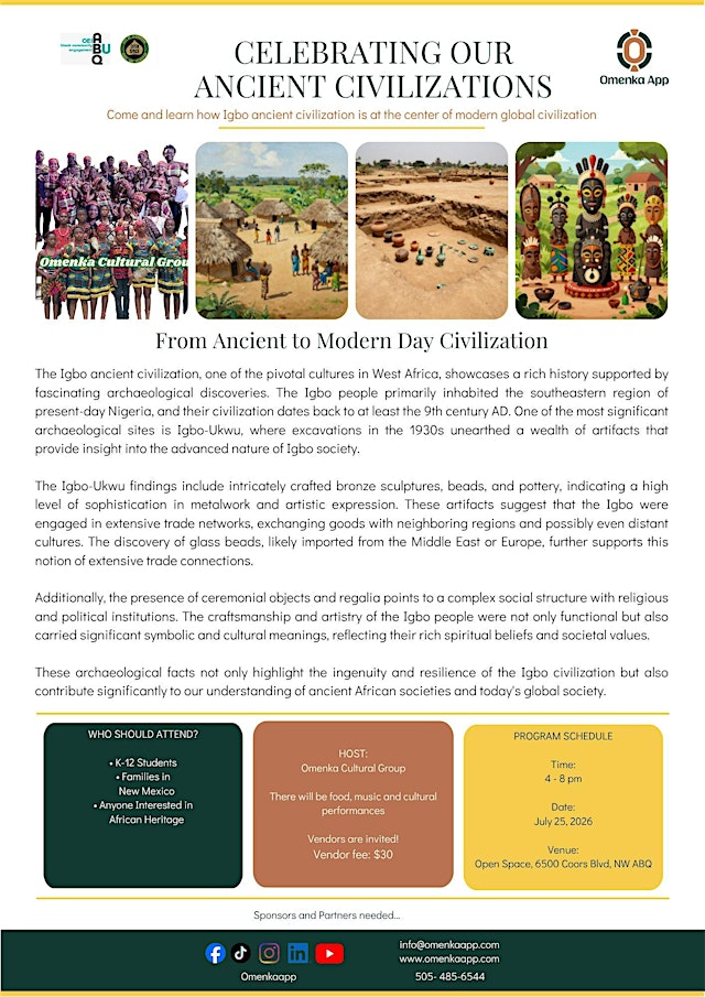 Image principale de Celebrating Our Ancient Civilizations
