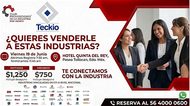 Image principale de Networking 100% Industrial en Metepec Estado de México
