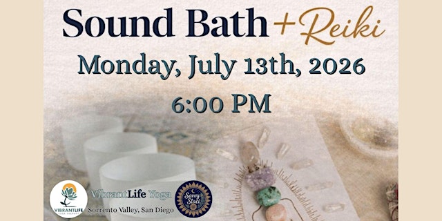 Sound Bath and Reiki San Diego primary image