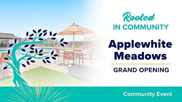 Image principale de Rooted in Community - Grand Opening at Applewhite Meadows