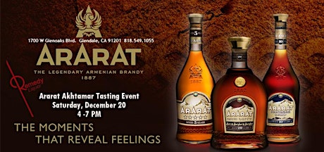 Legendary Armenian Brandy Ararat Akhtamar Tasting primary image