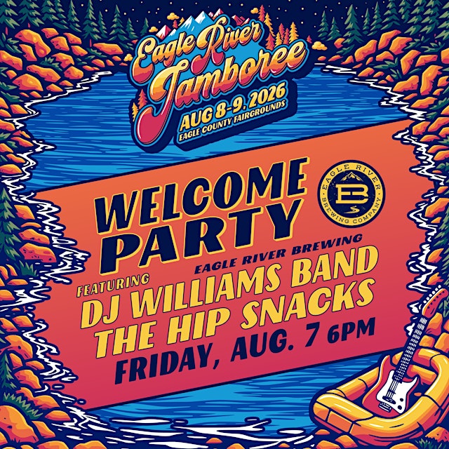 Imagen principal de Eagle River Jamboree Welcome Party - DJ Williams Band + The Hip Snacks