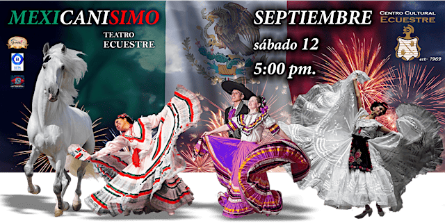 Image principale de “MEXICANÍSIMO" - show ecuestre & mariachi (12 MAYO)