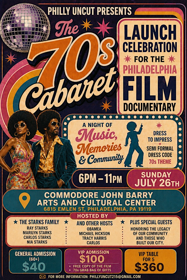 Imagem principal do evento THE OLD SCHOOL 70S CABERET