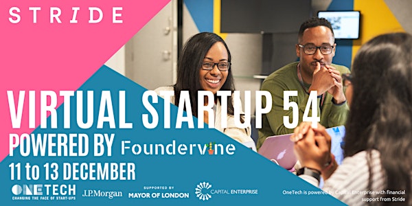 Virtual Startup54 - Build a startup in 54 hours