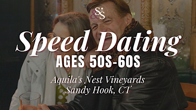 Christian Singles Speed Dating Ages 50s-60s at Aquila's Nest Vineyards primary image