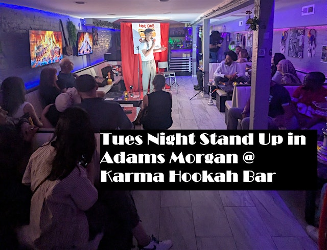 Image principale de Tues Night Stand Up Comedy in Adams Morgan - Hot Dog Comedy