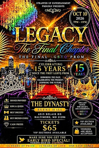 Image principale de LeGaCy The Final LGBTQ Prom 15 Years Later