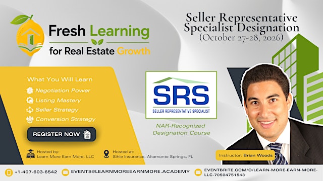 Image principale de Seller Representative Specialist (SRS®) Designation - 2-Day CE