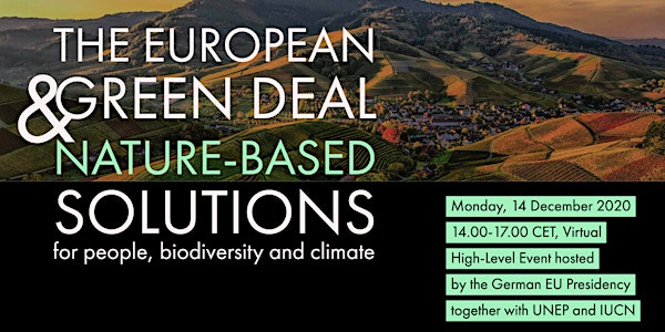 The European Green Deal & Nature-based Solutions