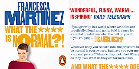 What the **** is Normal?! by Francesca Martinez - Online Book Club primary image