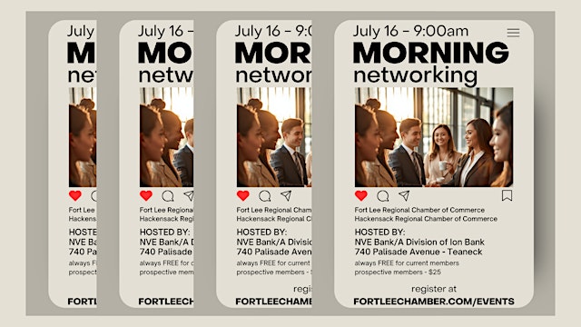 Imagem principal de FLRCC July Morning Networking