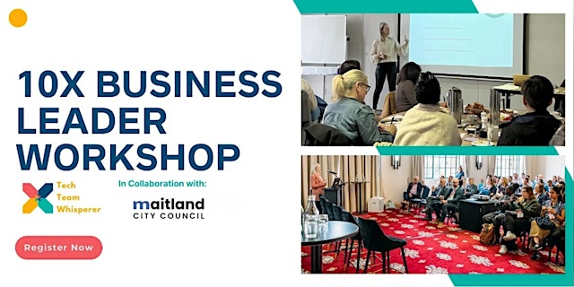 Image principale de 10X Regional Business Leaders Workshop: From Groundwork to Growth