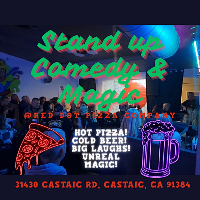 Hauptbild für Stand Up & Magic! @ Red Dot Pizza