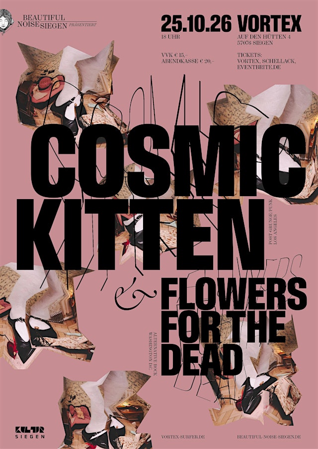 Image principale de Frühes Sonntagskonzert mit Cosmic Kitten (USA) & Flowers for the Dead (USA)