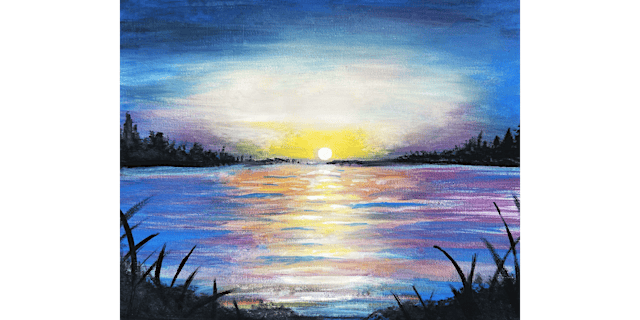 Image principale de Peaceful Sunset - Paint and Sip in Indianapolis | Classpop!™