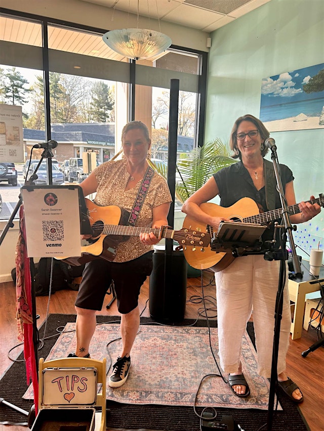Primaire afbeelding van Michelle Swan & Sarah Swanner! An intimate evening. The Listening Room