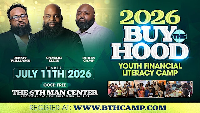Primaire afbeelding van Buy The Hood Camp 2026 @ The Sixth Man Center