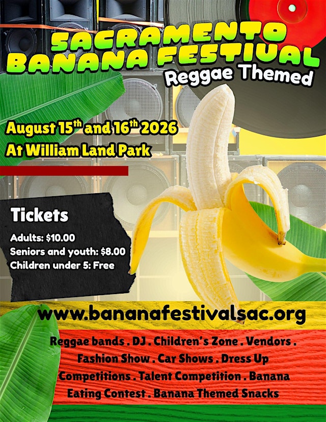 Image principale de 15th Annual Sacramento Banana Festival