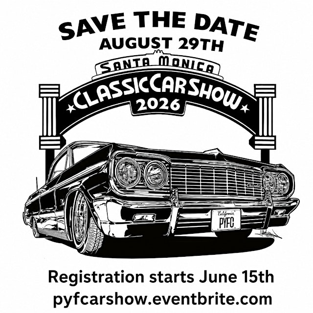 Image principale de 6th Annual Santa Monica Classic Car Show on the Pier