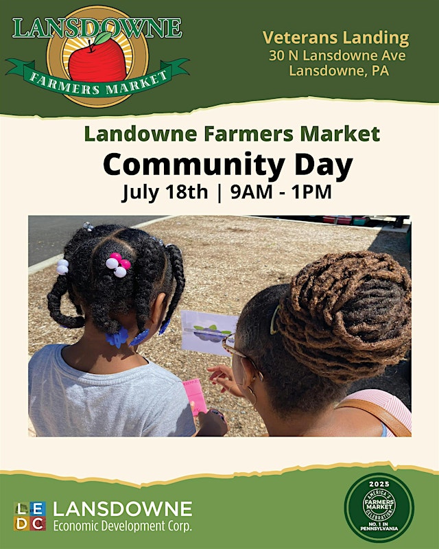 Image principale de Community Day - At the Lansdowne Farmers Market