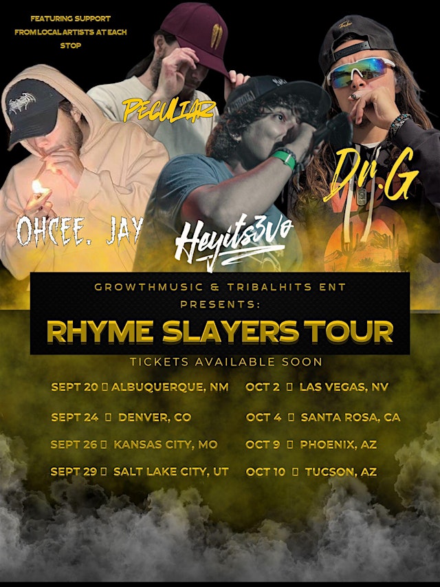 Imagem principal de "Rhyme Slayers" Tour Kansas City