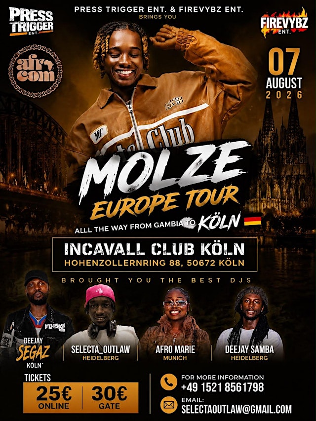 Hauptbild für Molze live in Köln