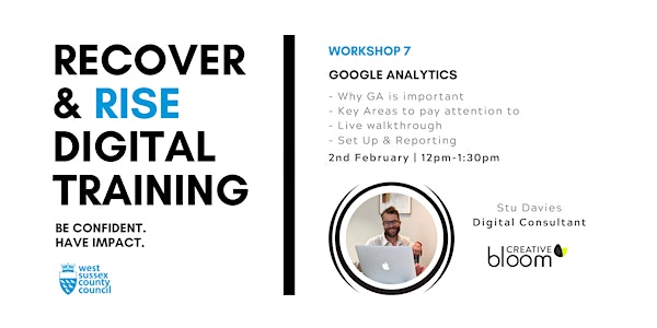 West Sussex Recover & Rise #7: Google Analytics | Training