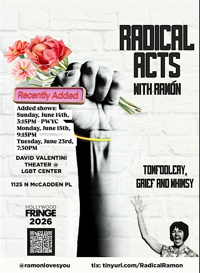 Image principale de Radical Acts with Ramón a Must See Show featured in L.A. Times!