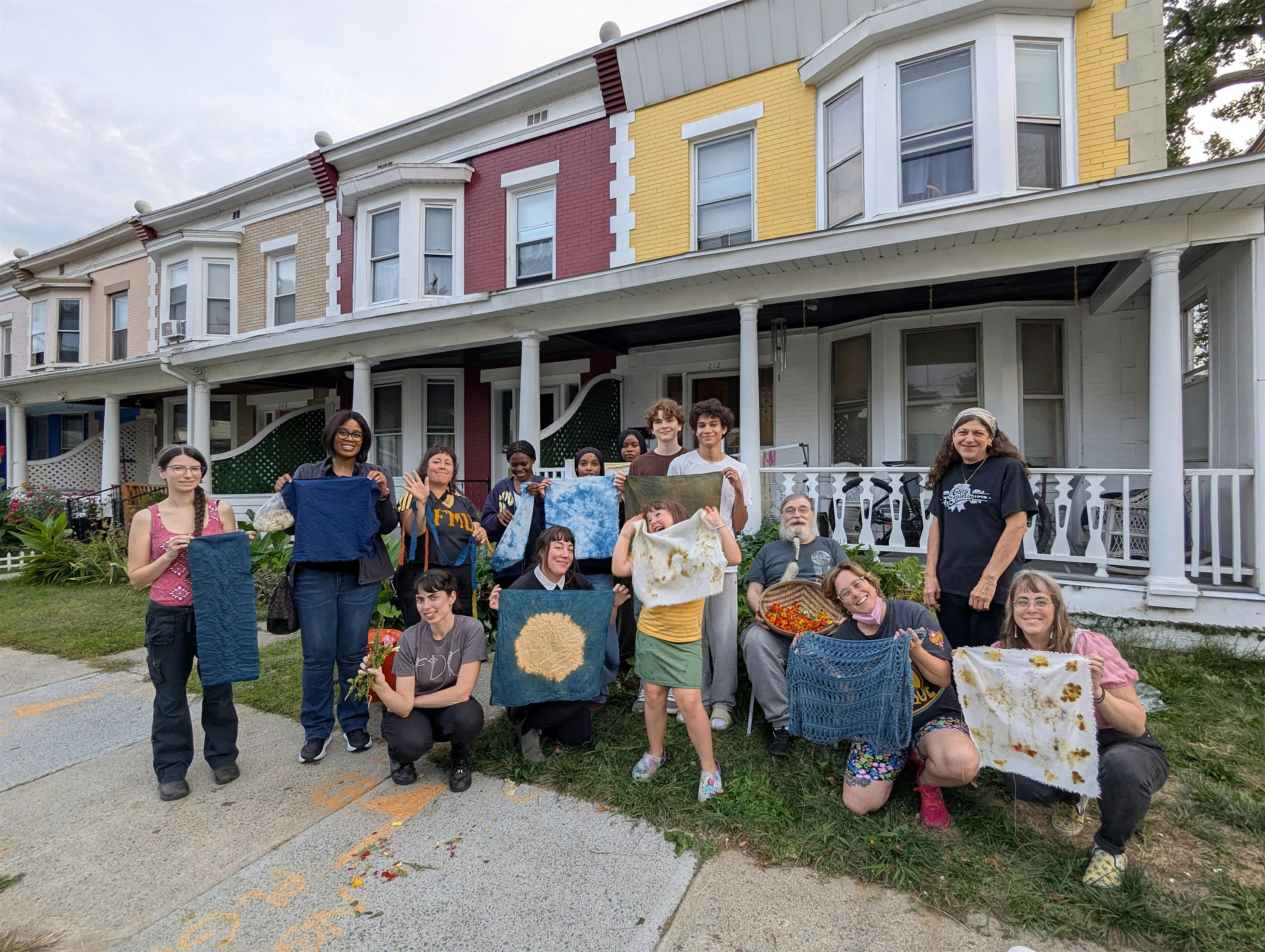 Flax Art Workshop: Natural Dyeing
