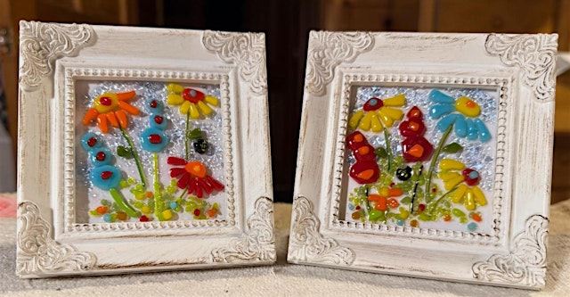 Image principale de "In The Meadow" Framed Fused Glass Workshop - Waterford