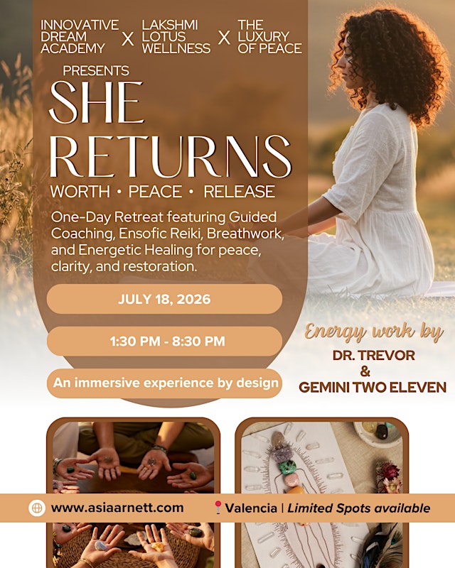 Image principale de She Returns: Worth, Peace, Release