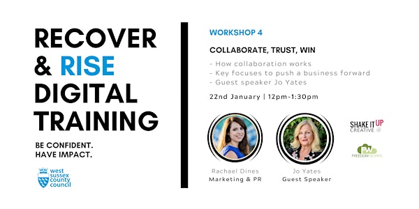 West Sussex Recover & Rise #4: Collaborate, Trust, Win | Training