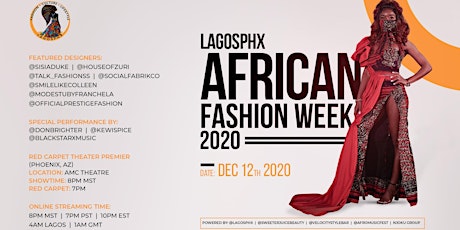 Imagen principal de LagosPHX African Fashion Week PHX