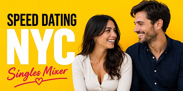 Imagem principal do evento Speed Dating NYC + Singles Mixer | Thursday Night