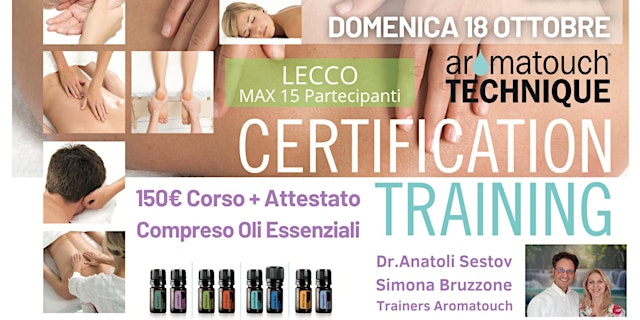 Imagem principal de LECCO Corso Aromatouch Technique