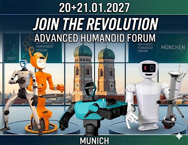 Image principale de ADVANCED HUMANOID FORUM 2027