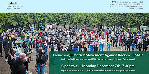 Launching Limerick Movement Against Racism (LMAR)