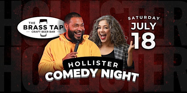 Image principale de Hollister Comedy Night at Brass Tap