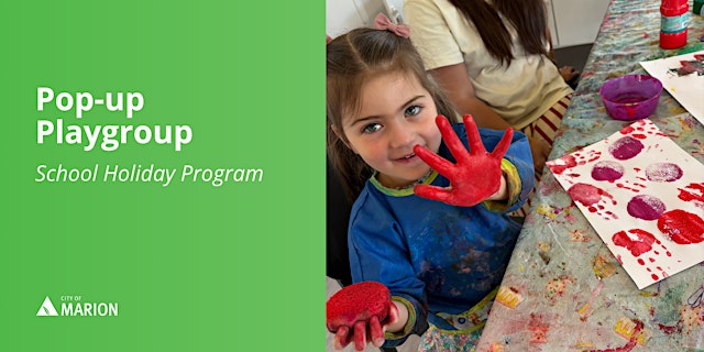 Image principale de Pop-up Playgroup | School Holiday Program | Mitchell Park