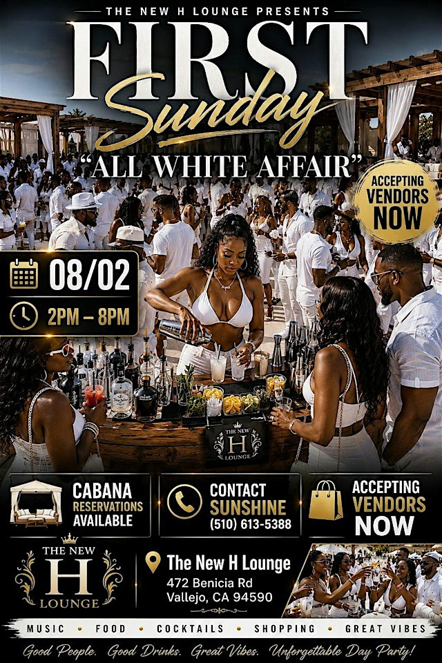 Image principale de First Sunday All White Affair