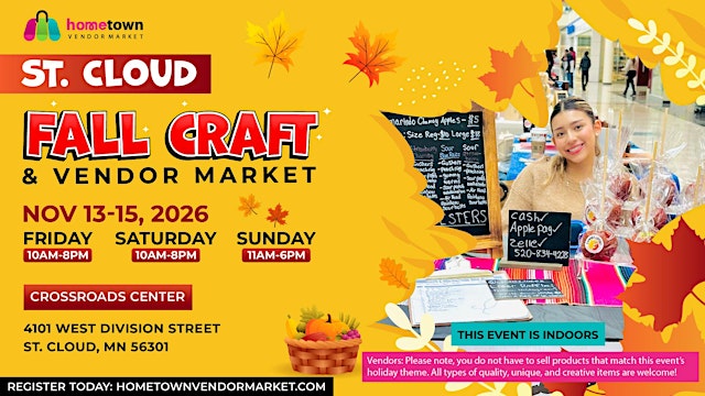 Hauptbild für St. Cloud Fall Craft & Vendor Market
