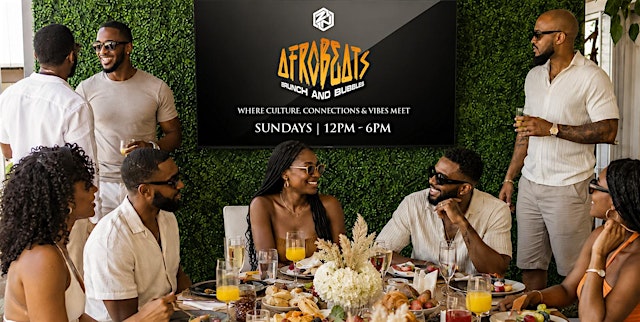 Image principale de Afrobeats Brunch & Bubbles LA | Sunday Afrobeats Day Party & Brunch