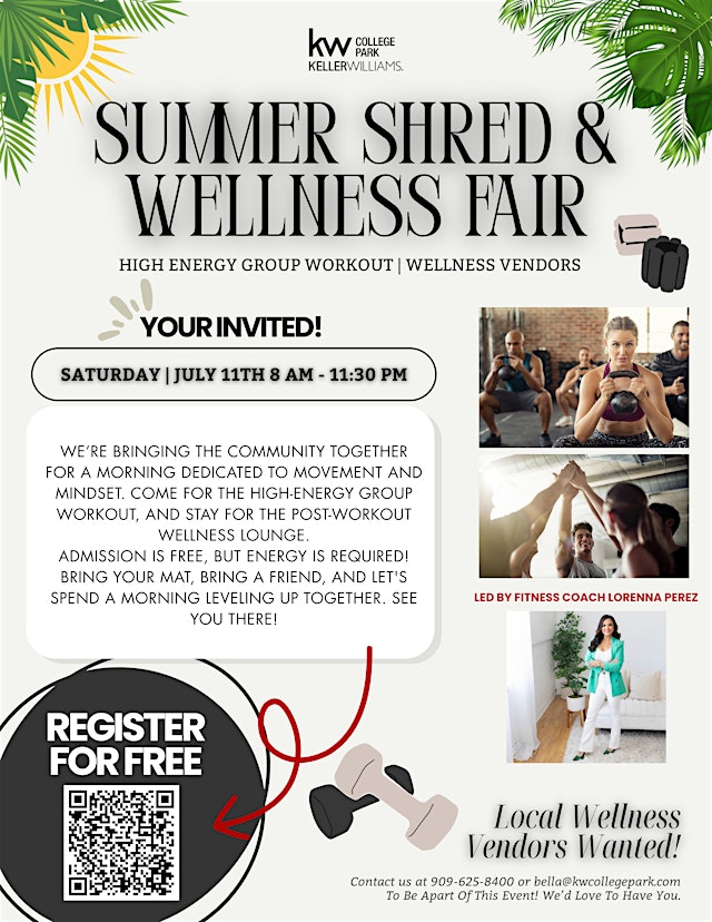 Image principale de SUMMER SHRED & WELLNESS FAIR