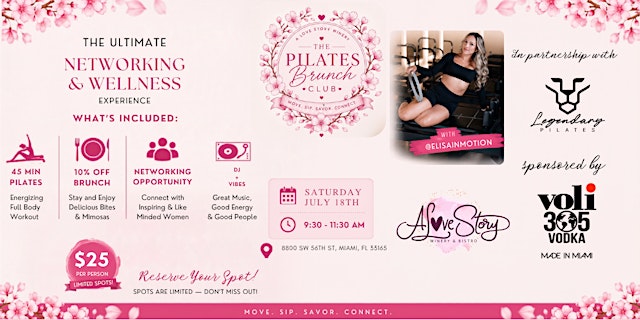 Image principale de The Pilates Brunch Club