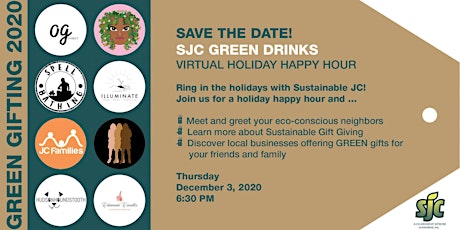 SJC Green Drinks — Sustainable Gifting Showcase and Holiday Giveaways! primary image