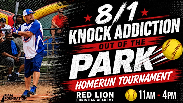 Image principale de Vendor Registration - Knock Addiction Out Of The Park