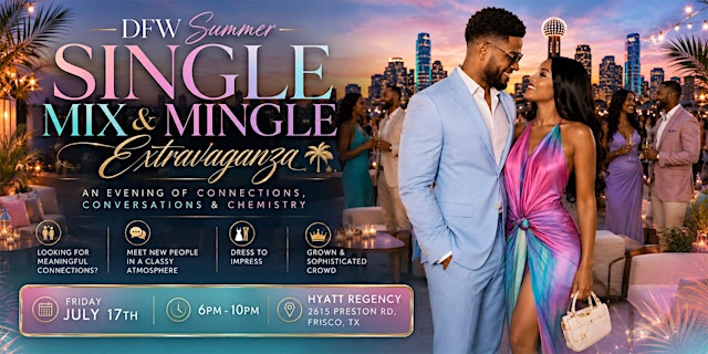 Image principale de Summer Single Mix and Mingle Extravaganza
