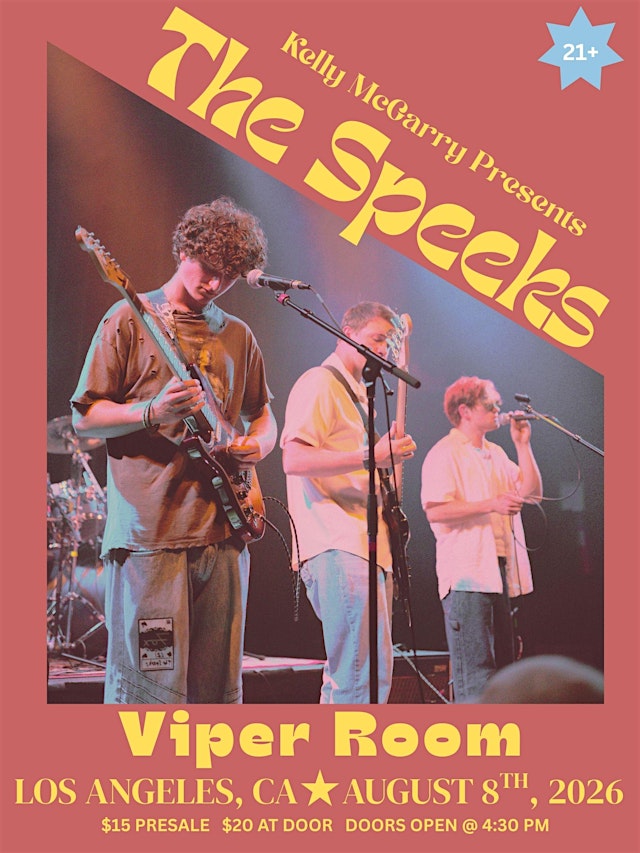 Image principale de The Speeks Live at the Viper Room